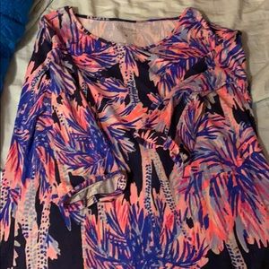 Cute cropped long sleeve tassel shirt